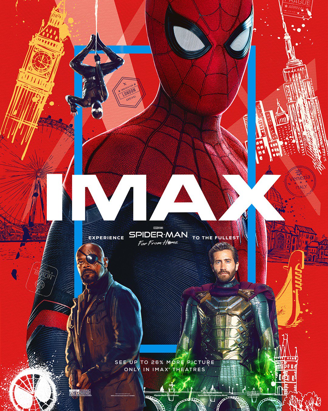 Spider-Man Far From Home Poster